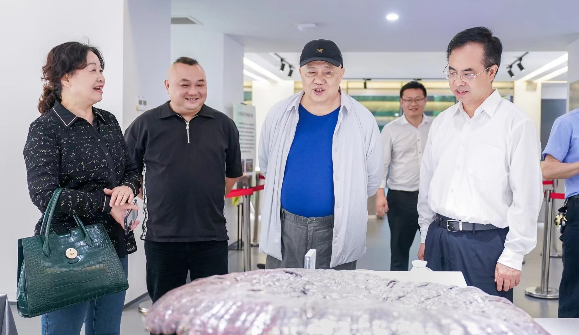 湖南省企業文化促進會在湖南農業大學參觀交流 唐之享出席
